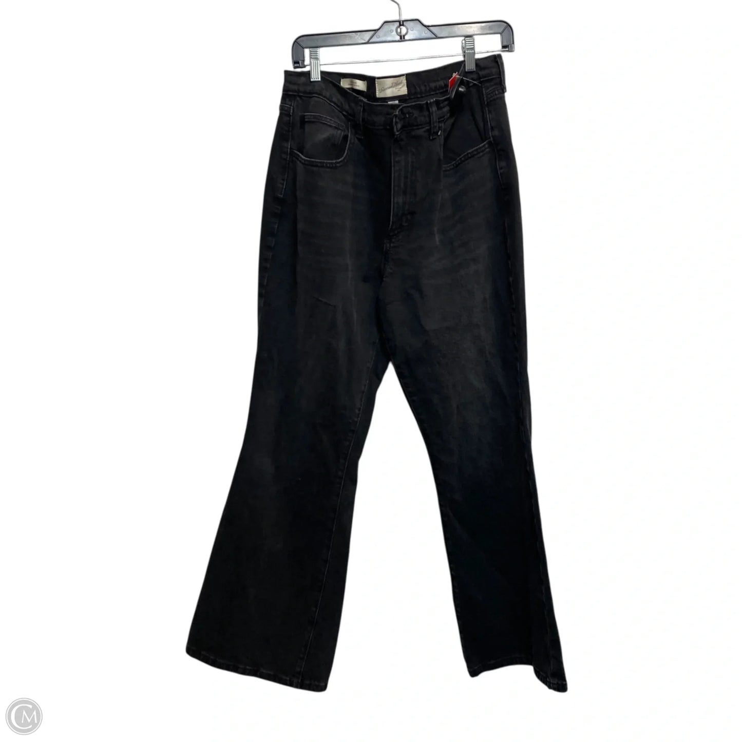 Jeans Flared By Universal Thread In Black Denim, Size: 14