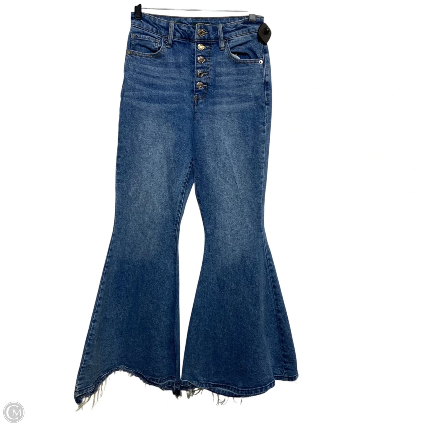 Jeans Flared By Wild Fable In Blue Denim, Size: 2