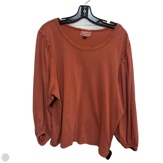 Top 3/4 Sleeve By Universal Thread In Red, Size: Xl