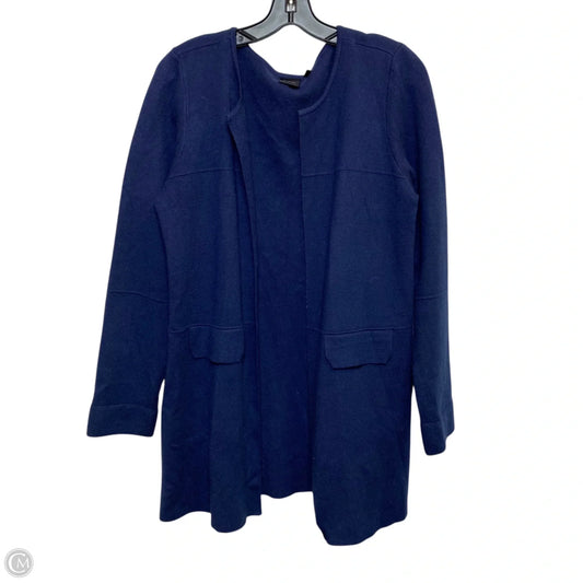 Sweater Cardigan By Rafaella In Navy, Size: L