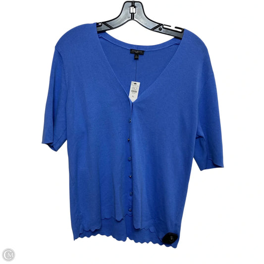 Cardigan By Talbots In Blue, Size: Lp