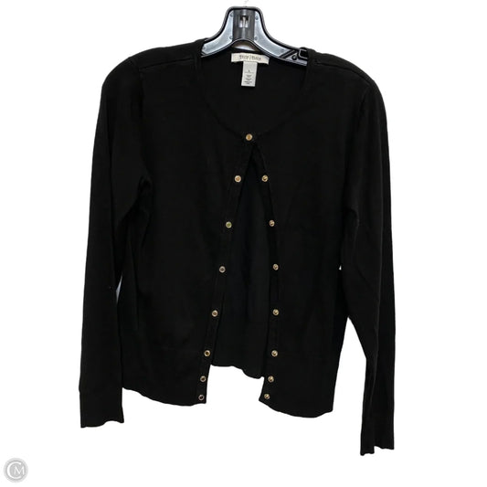 Cardigan By White House Black Market In Black, Size: L