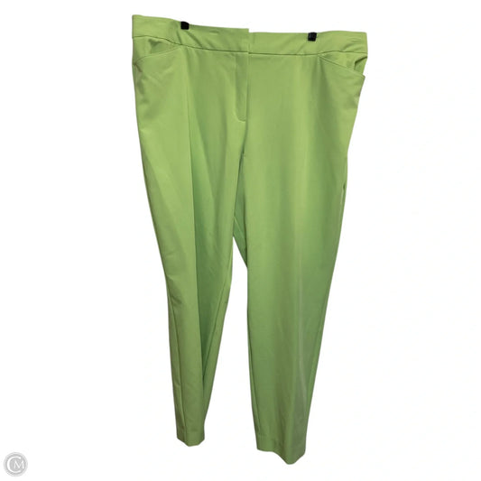 Pants Dress By Worthington In Green, Size: 22