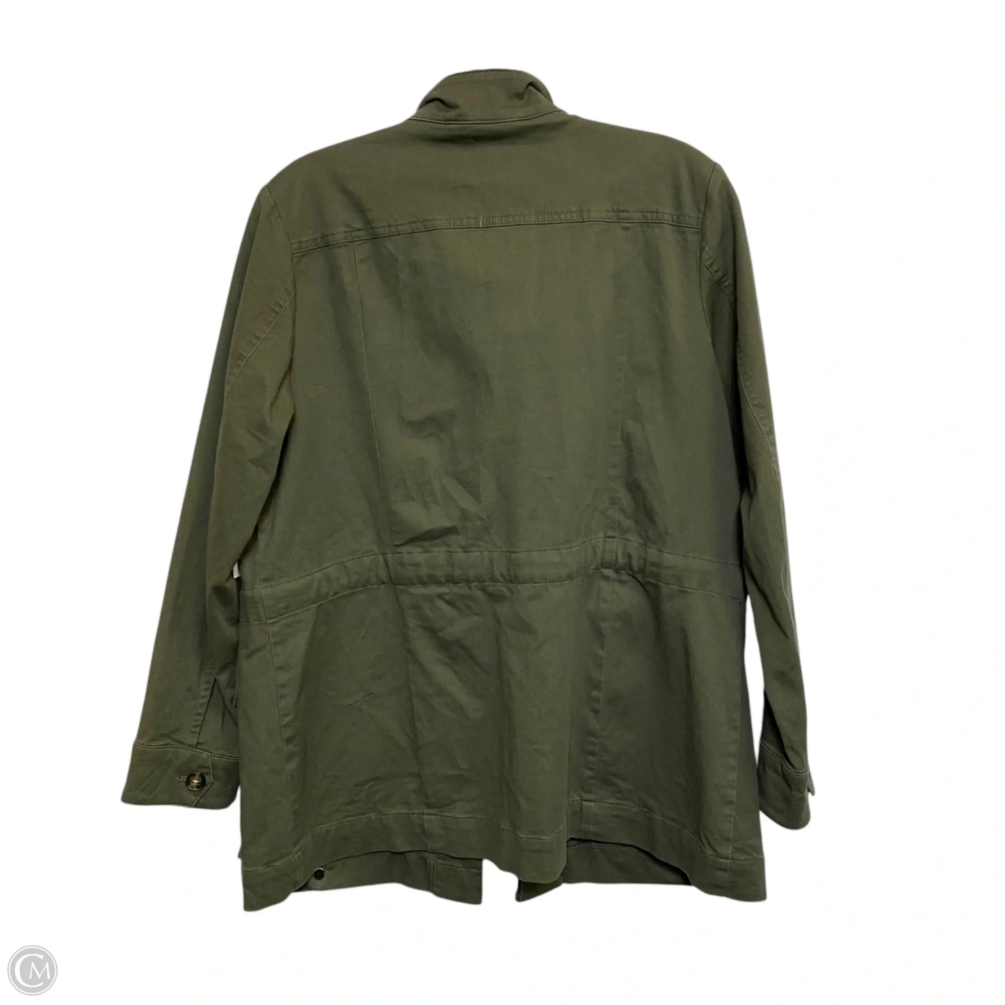 Jacket Utility By J. Jill In Green, Size: Sp