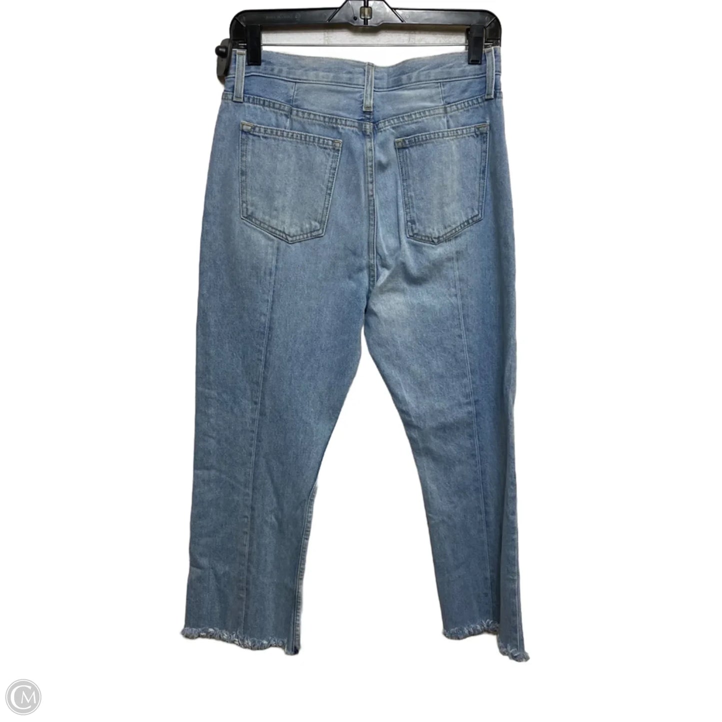 Jeans Cropped By Joie In Blue Denim, Size: 8