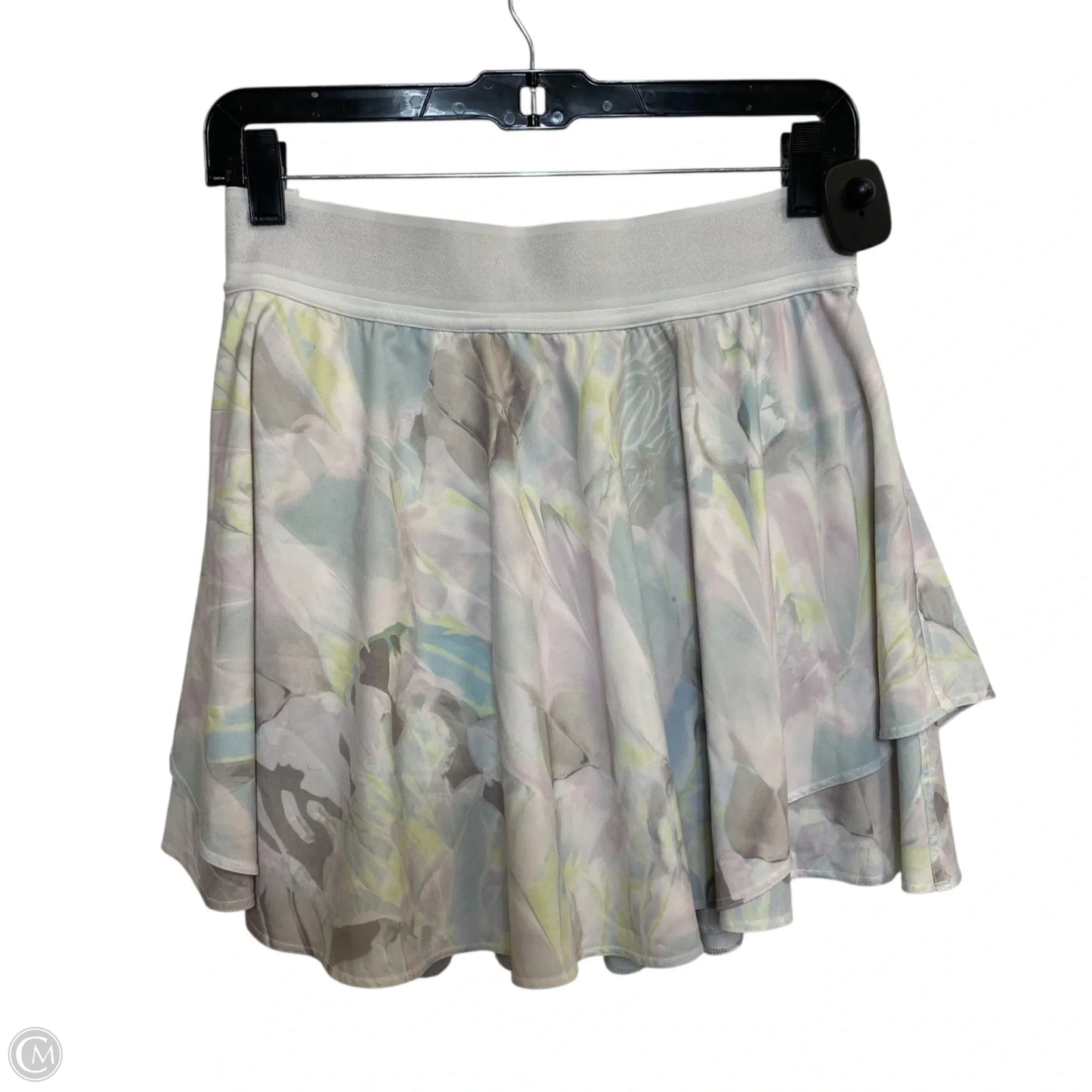 Athletic Skort By Lululemon In Pink & White, Size: M