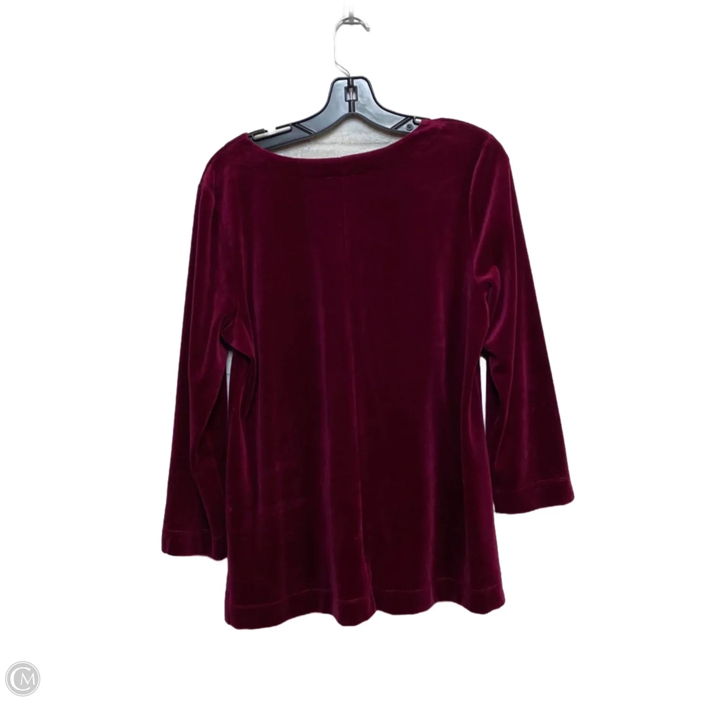 Top Long Sleeve By Talbots In Red, Size: Lp