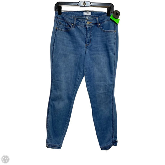 Jeans Skinny By Crown And Ivy In Blue Denim, Size: 8