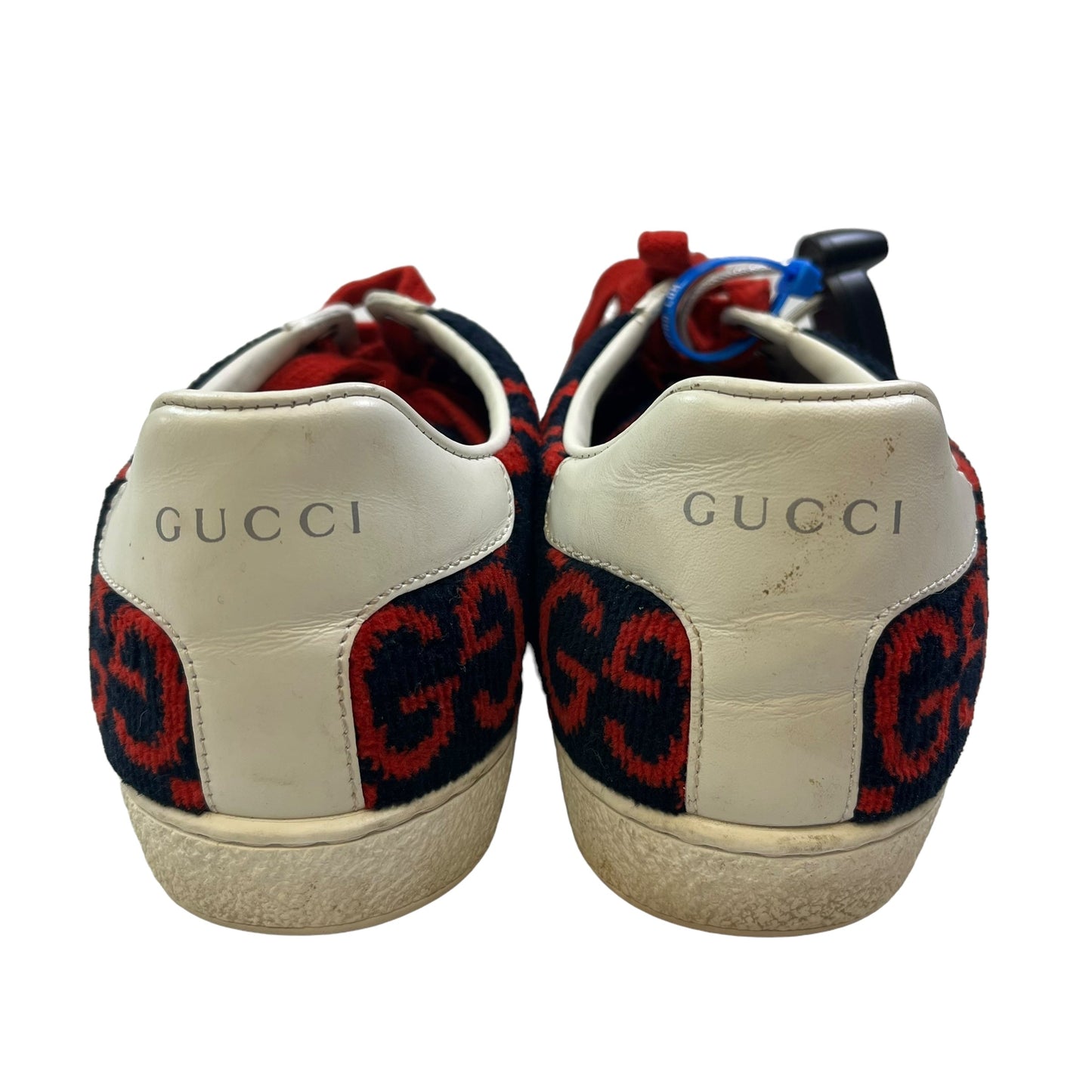 Blue & Red Shoes Luxury Designer Gucci, Size 6