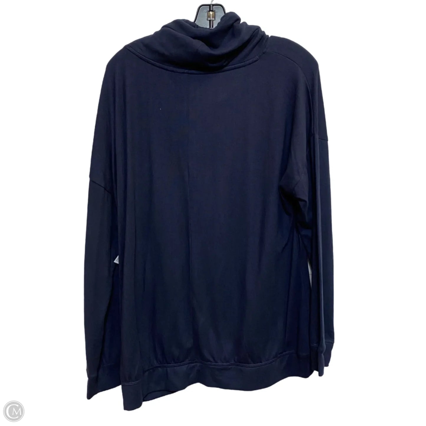 Top Long Sleeve By Cato In Navy, Size: L