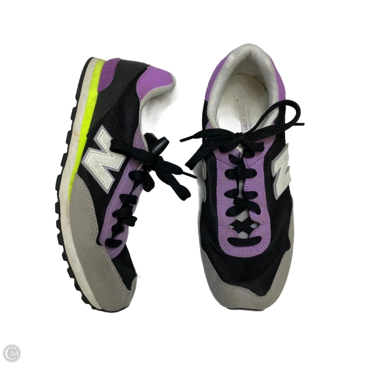 Shoes Athletic By New Balance In Black & Purple, Size: 6.5