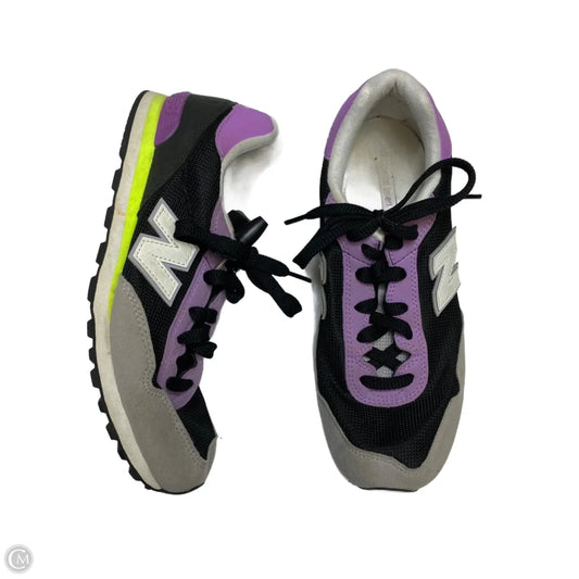 Shoes Athletic By New Balance In Black & Purple, Size: 6.5