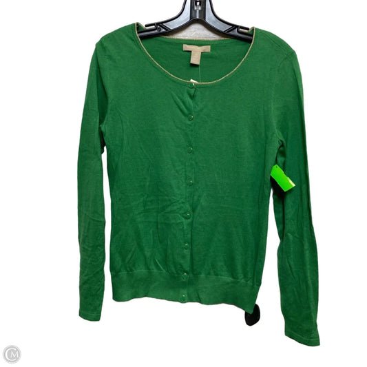 Cardigan By Banana Republic In Green, Size: S
