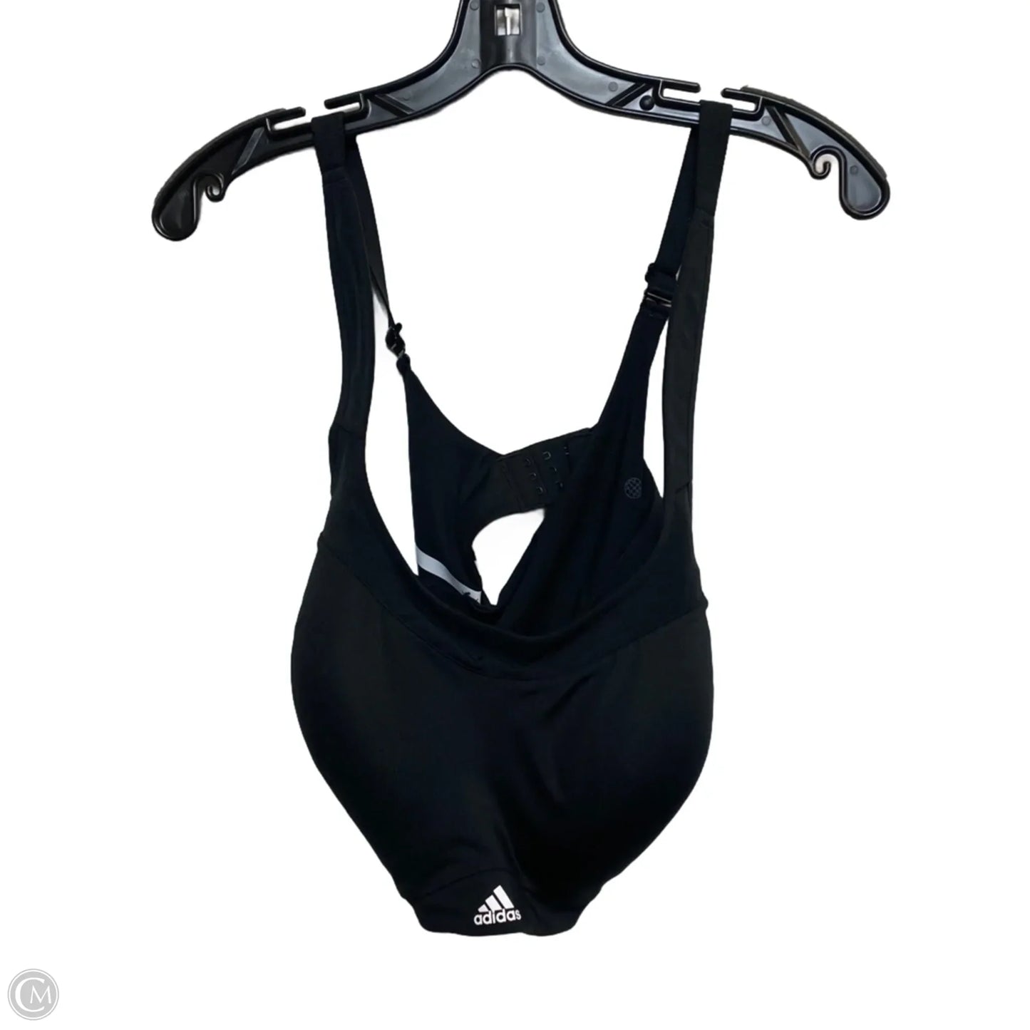 Athletic Bra By Adidas In Black, Size: 2x
