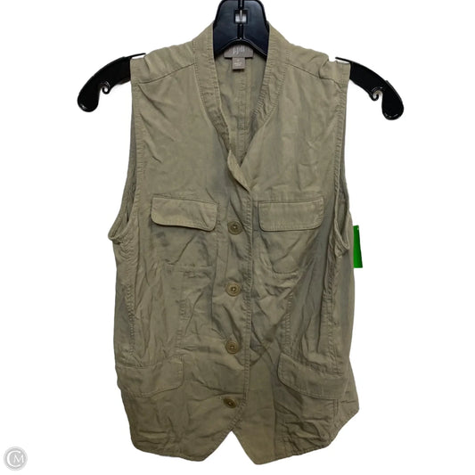 Vest Other By J. Jill In Green, Size: S