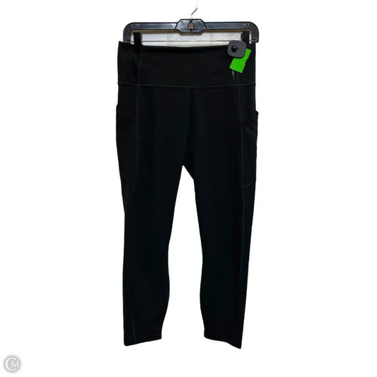 Athletic Leggings By Fabletics In Black, Size: L