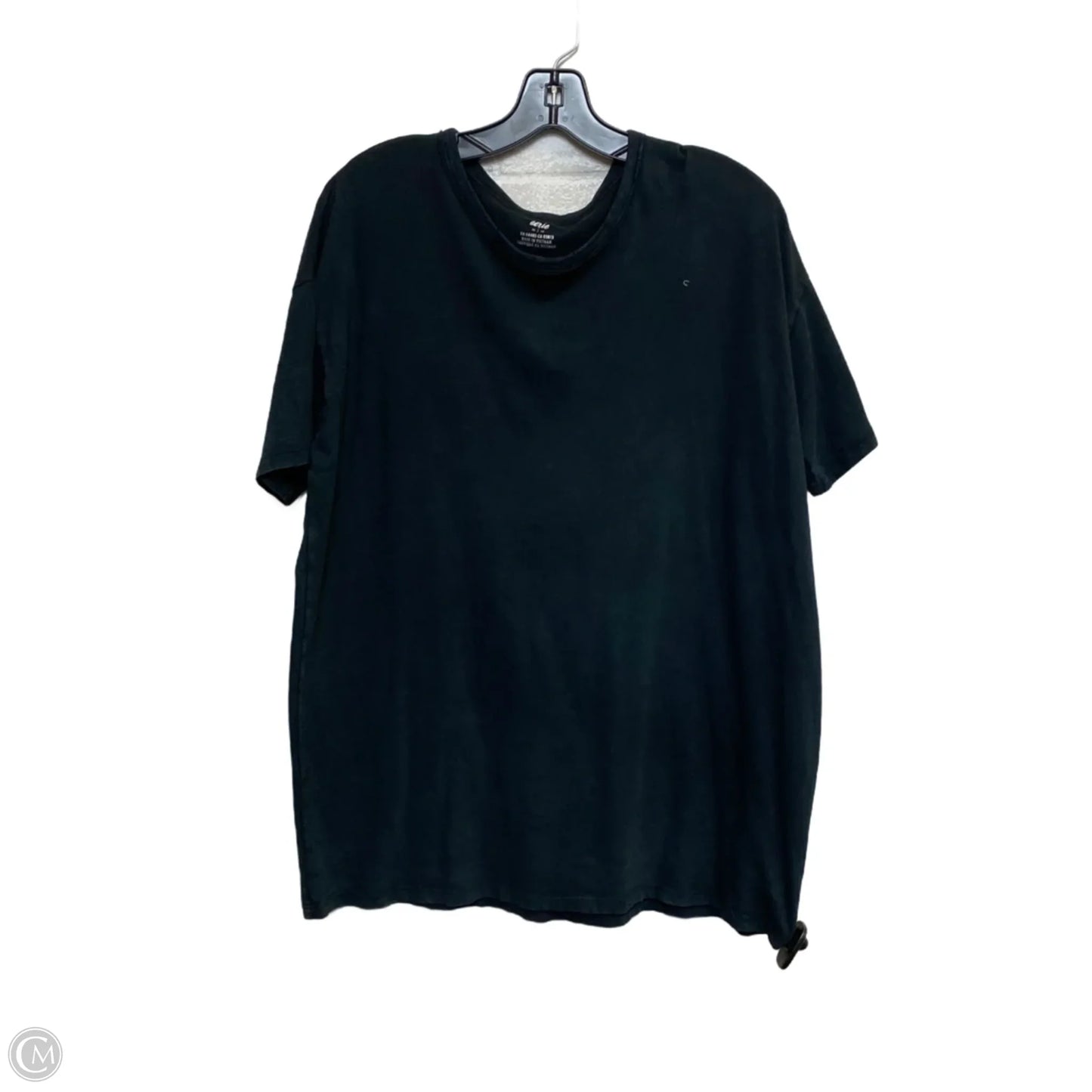 Top Short Sleeve Basic By Aerie In Black, Size: M