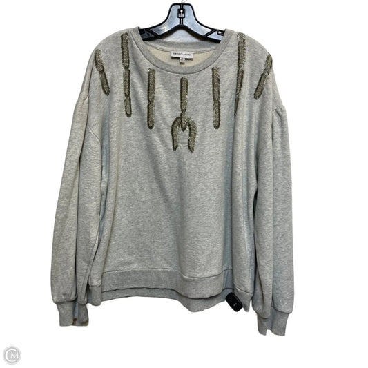 Sweatshirt Crewneck By Gibson And Latimer In Grey, Size: Xl