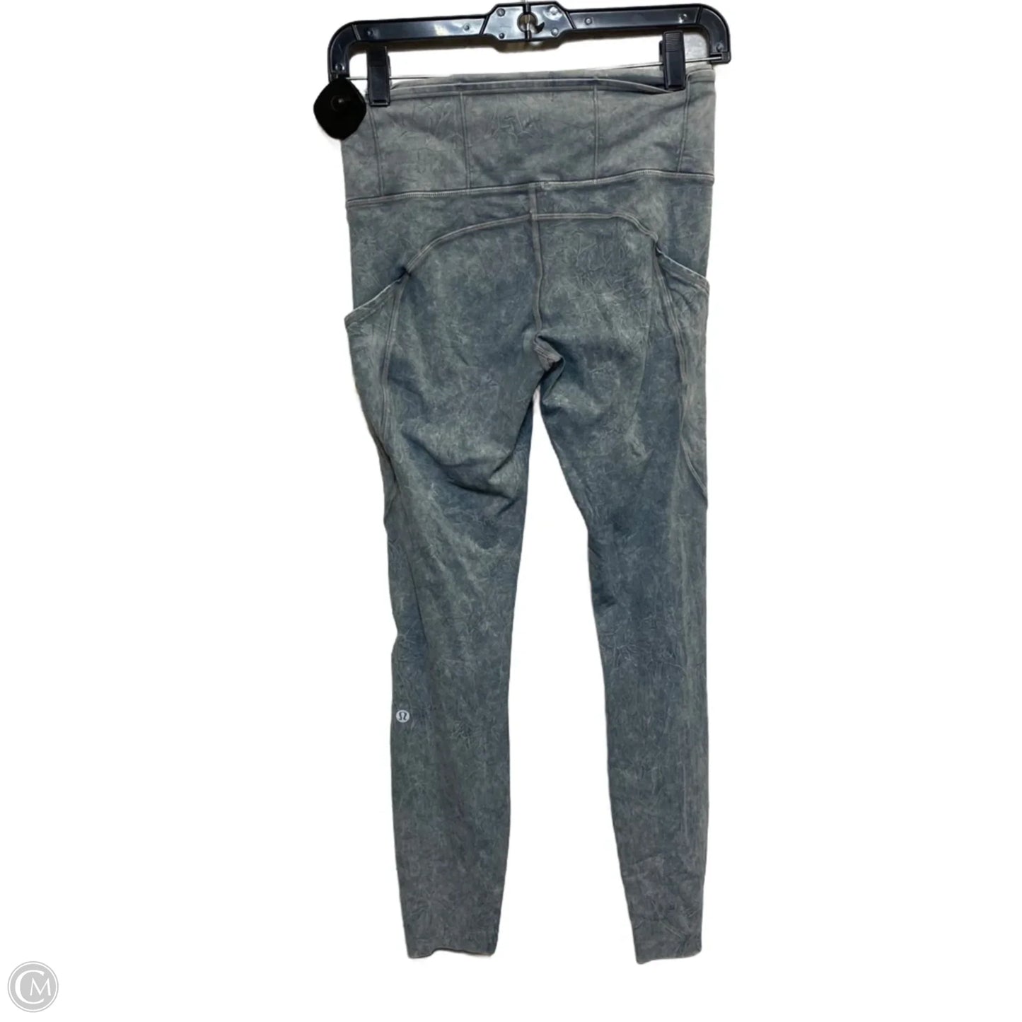 Athletic Leggings By Lululemon In Grey, Size: S