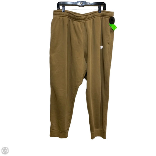 Athletic Pants By Nike In Brown, Size: 4x