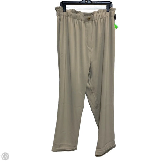 Pants Other By Chicsoul In Tan, Size: 2x