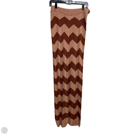 Pants Lounge By Steve Madden In Brown & Pink, Size: S