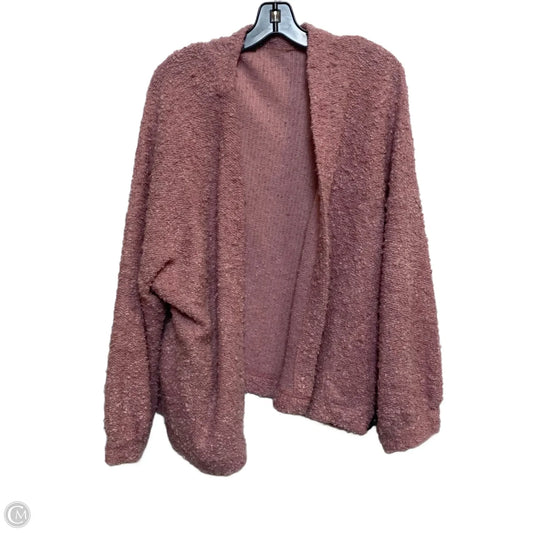 Sweater Cardigan By Wild Fable In Pink, Size: M