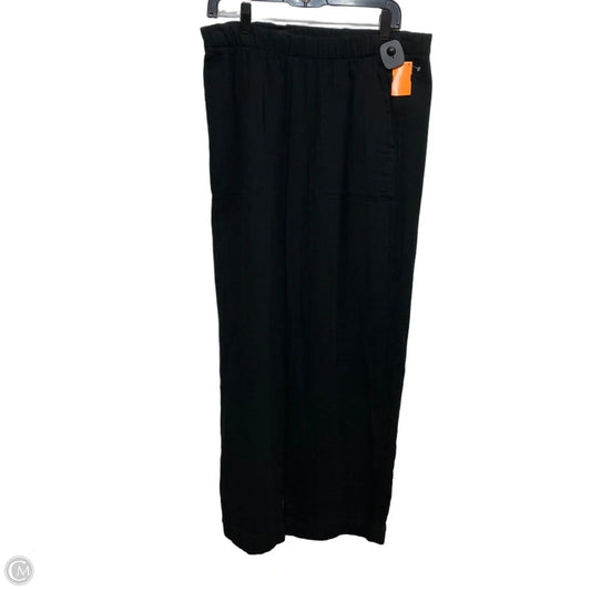 Pants Wide Leg By Gap In Black, Size: M