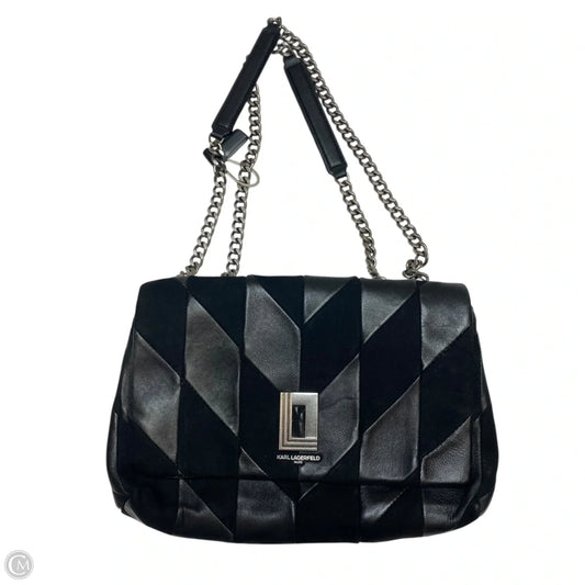 Handbag Designer By Karl Lagerfeld, Size: Small