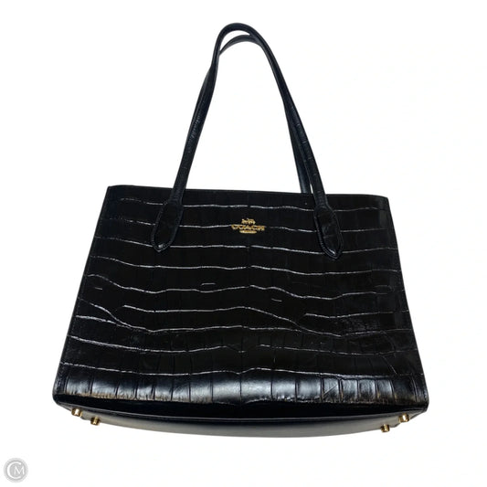 Tote Designer By Coach, Size: Medium