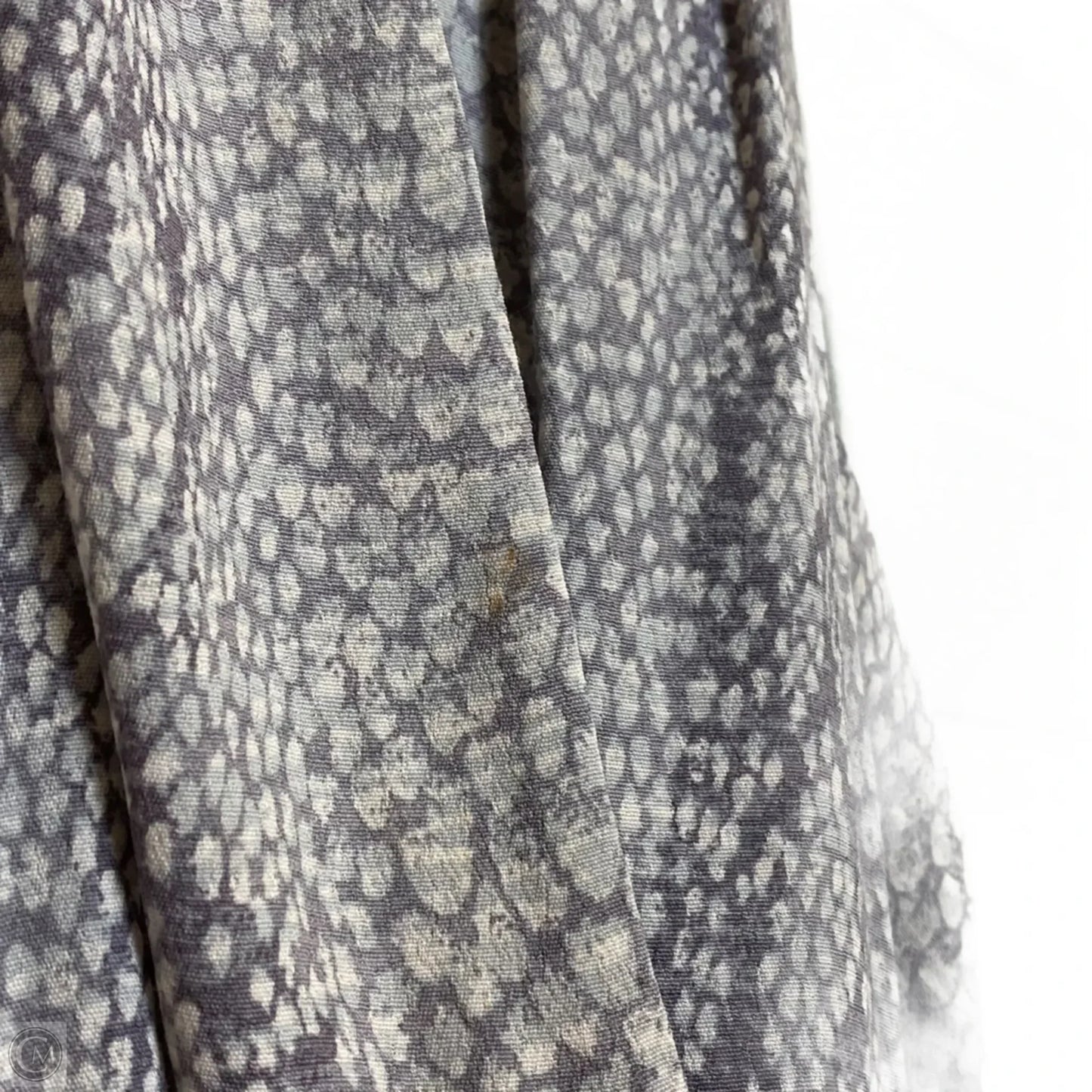 Dress Casual Maxi By Anthropologie In Green & Grey, Size: Xs