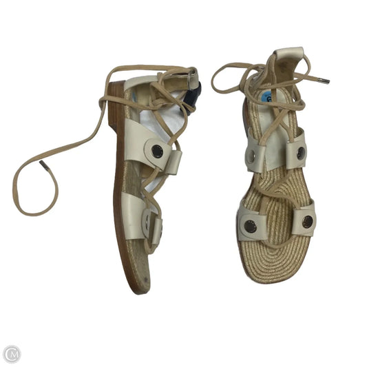 Sandals Designer By Rag And Bone In Cream, Size: 6