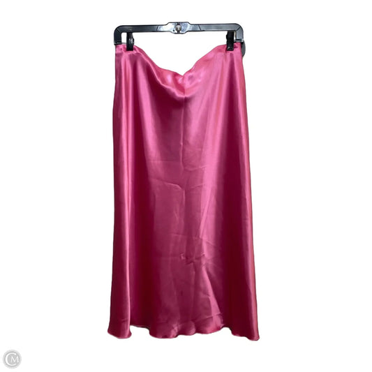Skirt Maxi By Nicole Miller In Pink, Size: L