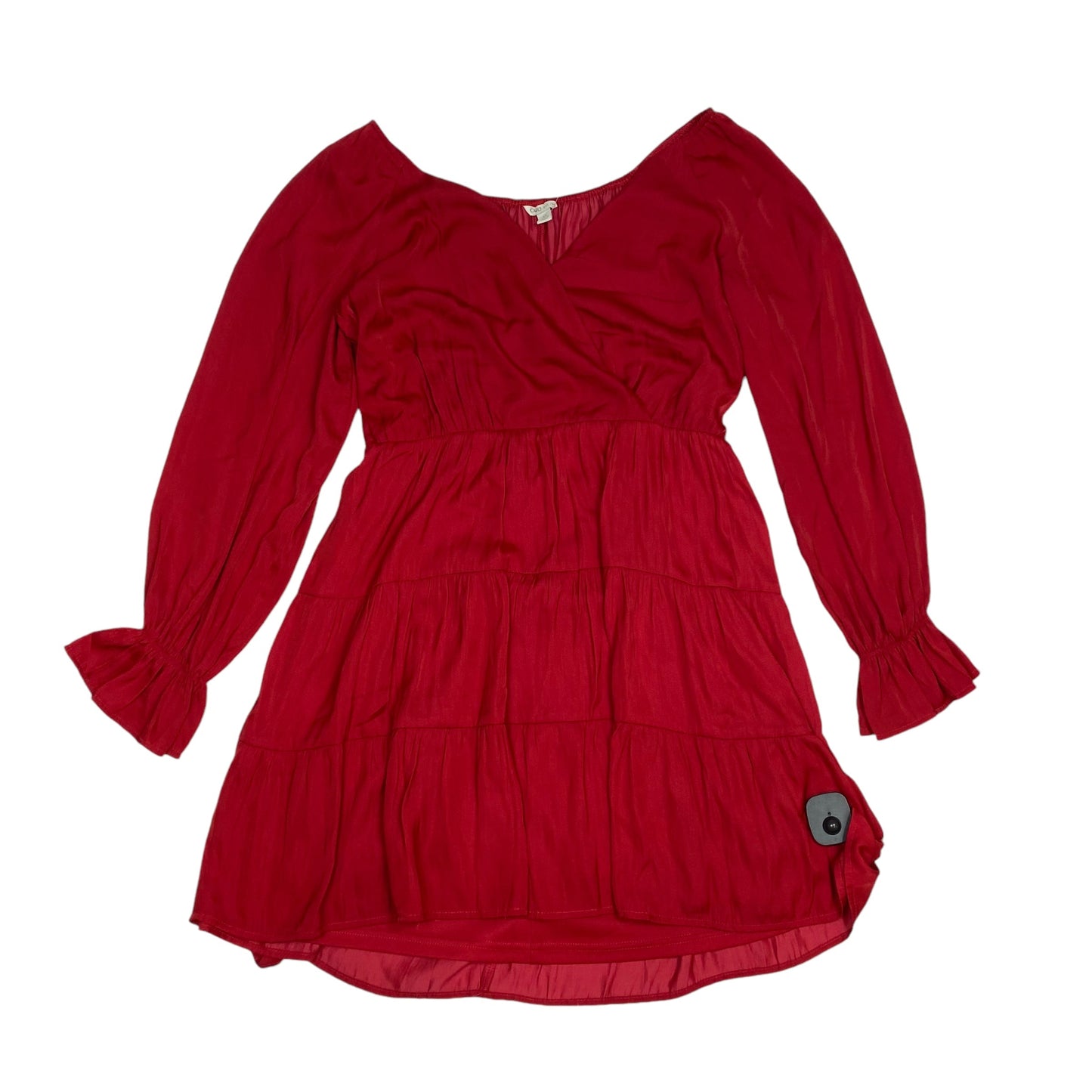 Dress Casual Short By Cato In Red, Size: M