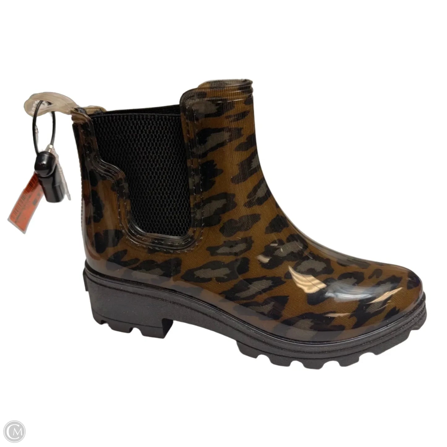 Boots Rain By Ocean + Coast In Animal Print, Size: 6