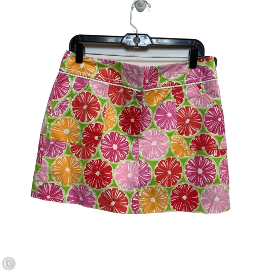 Skort Designer By Lilly Pulitzer In Multi-colored, Size: M