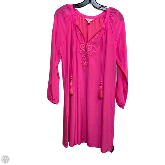 Dress Designer By Lilly Pulitzer In Pink, Size: M