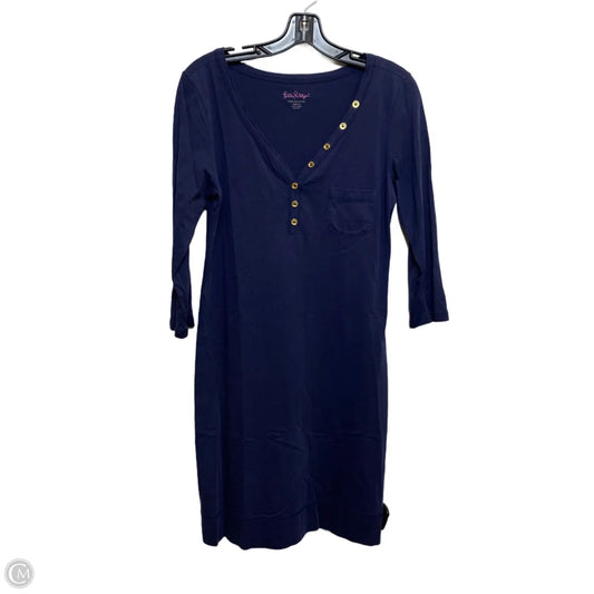 Dress Designer By Lilly Pulitzer In Navy, Size: M