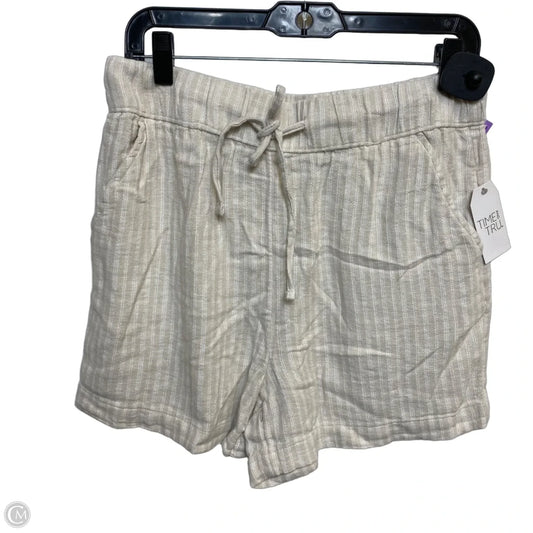 Shorts By Time And Tru In Cream, Size: S