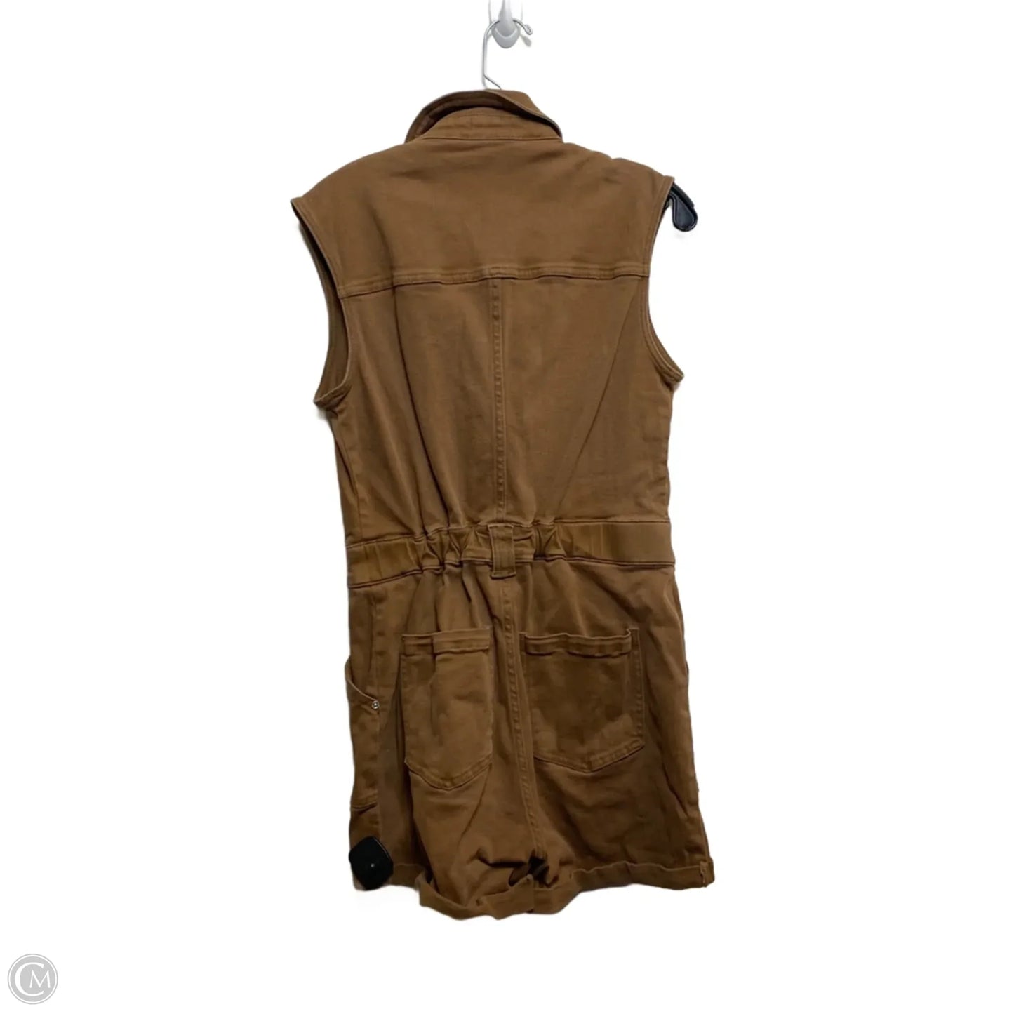 Romper By Avec Les Filles In Brown Denim, Size: M