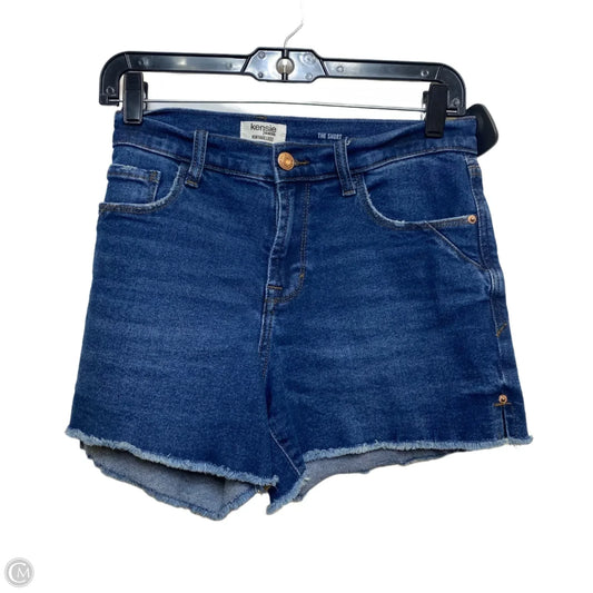 Shorts By Kensie In Blue Denim, Size: 8