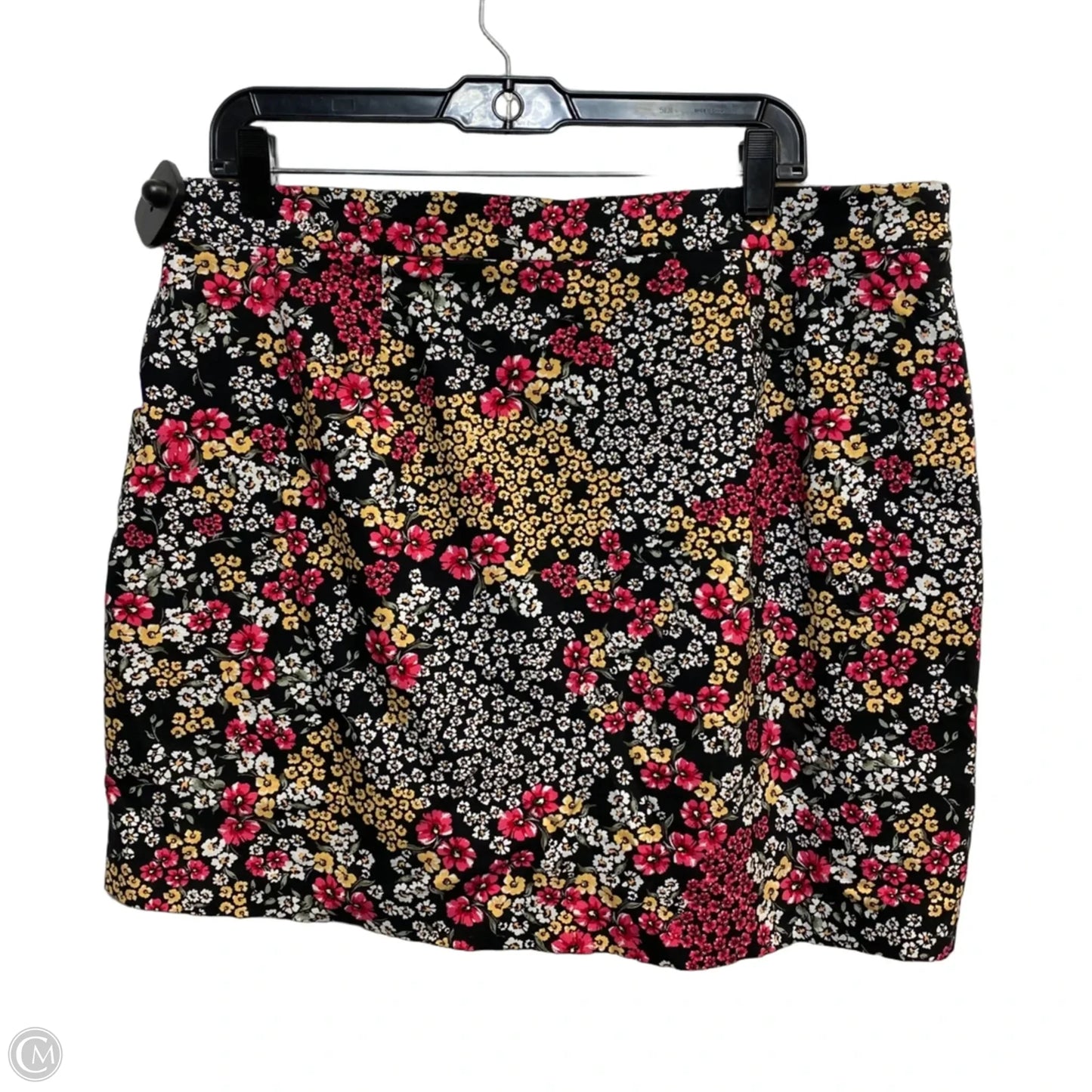Skort By Rafaella In Black, Size: Xl