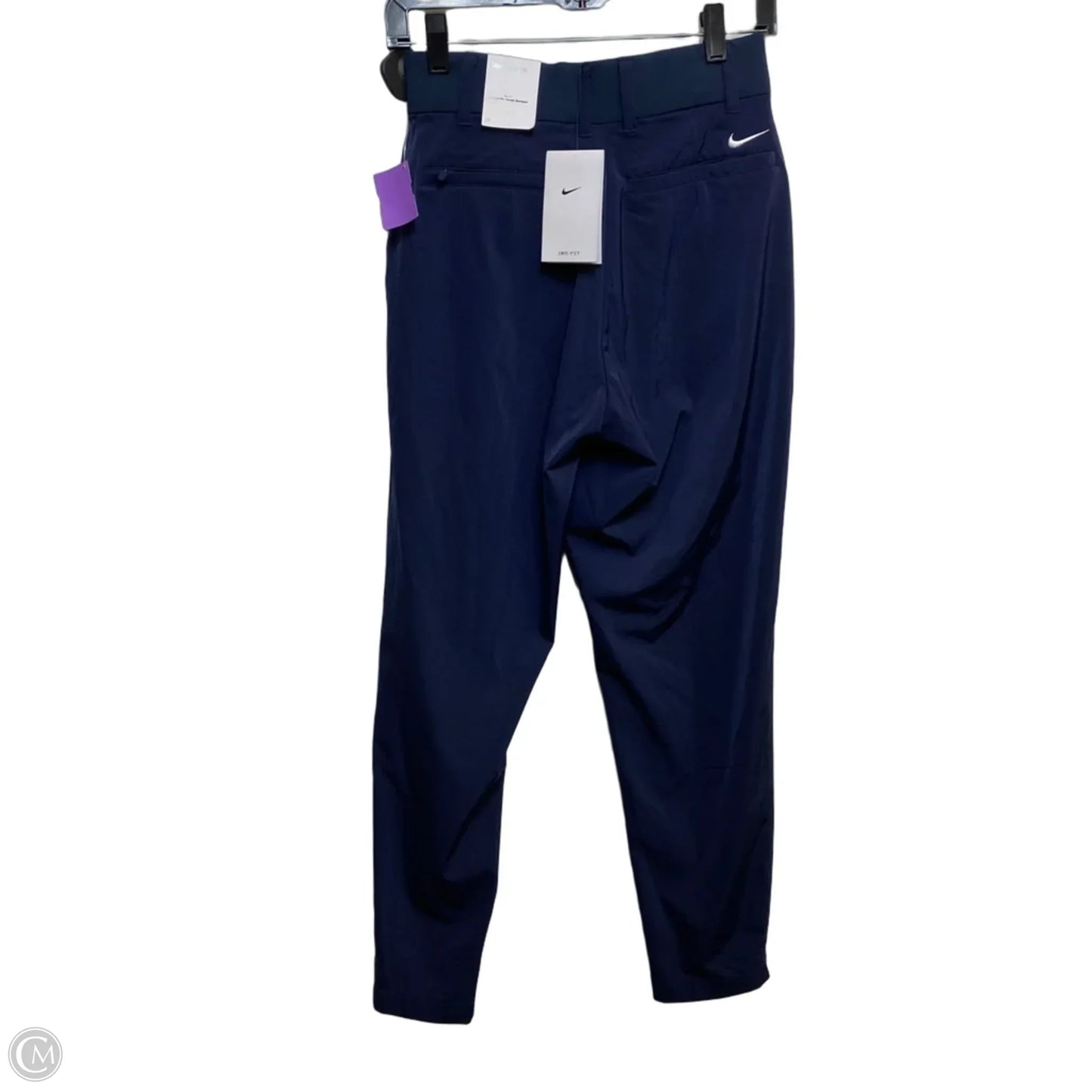 Athletic Pants By Nike Apparel In Navy, Size: S
