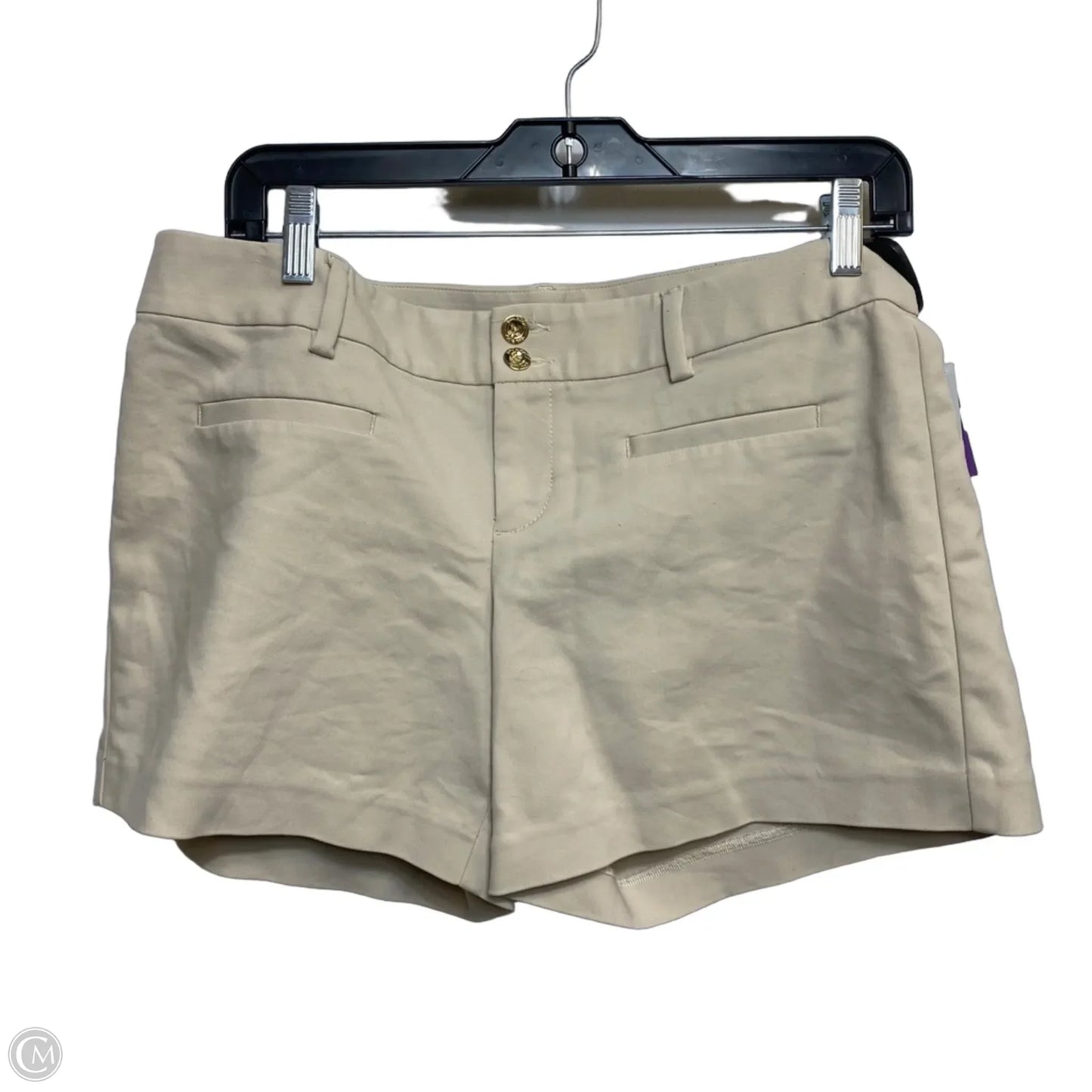 Shorts Designer By Lilly Pulitzer In Tan, Size: 8