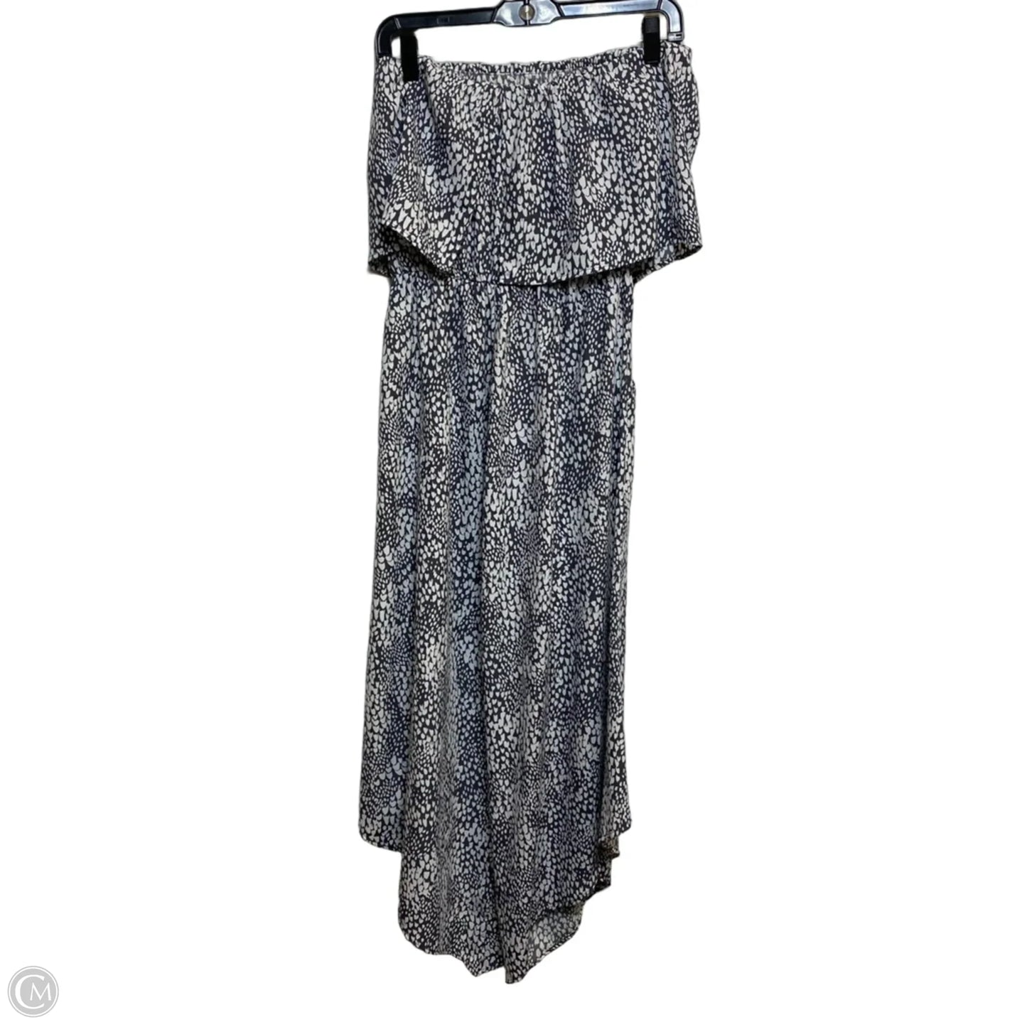 Jumpsuit By Tyche In Grey & White, Size: L