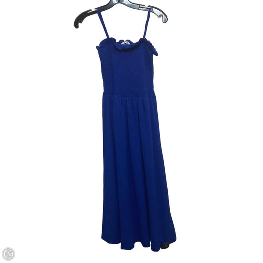 Dress Casual Maxi By H&m In Blue, Size: S