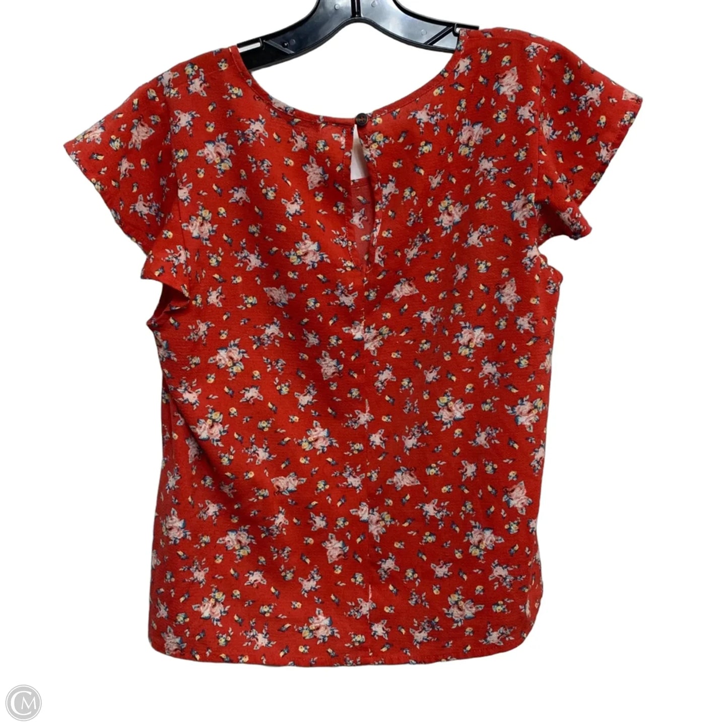 Top Sleeveless By Active Usa In Red, Size: M