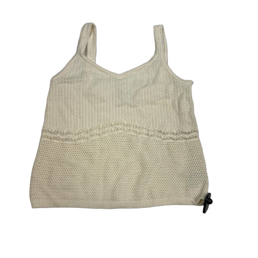 Cream Top Sleeveless Old Navy, Size M