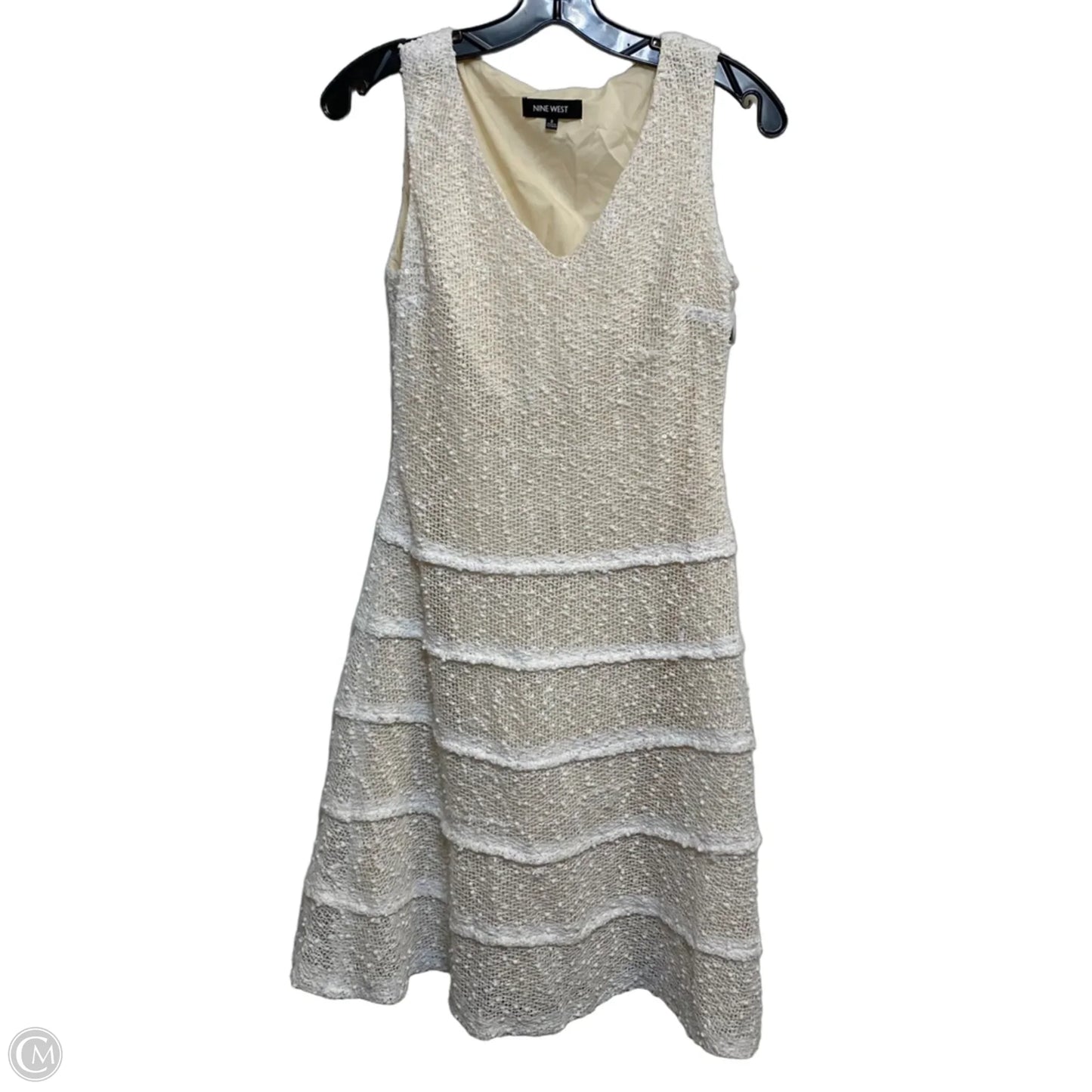 Dress Casual Short By Nine West Apparel In White, Size: Xs