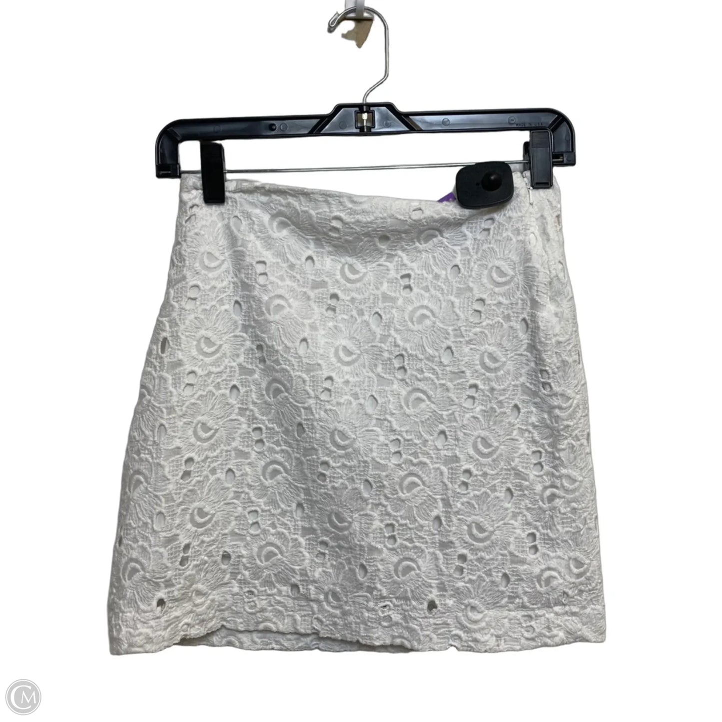 Skirt Mini & Short By Brooks Brothers In White, Size: Xs